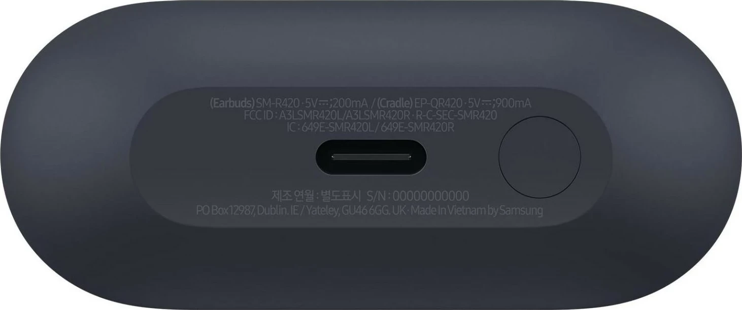 Brezžične slušalke z aktivnim dušenjem hrupa Samsung Galaxy Buds3 FE, črne