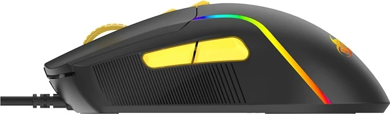 Set mehanska tipkovnica in miška GAMEZONE HORNET87 Tracer, USB, črna