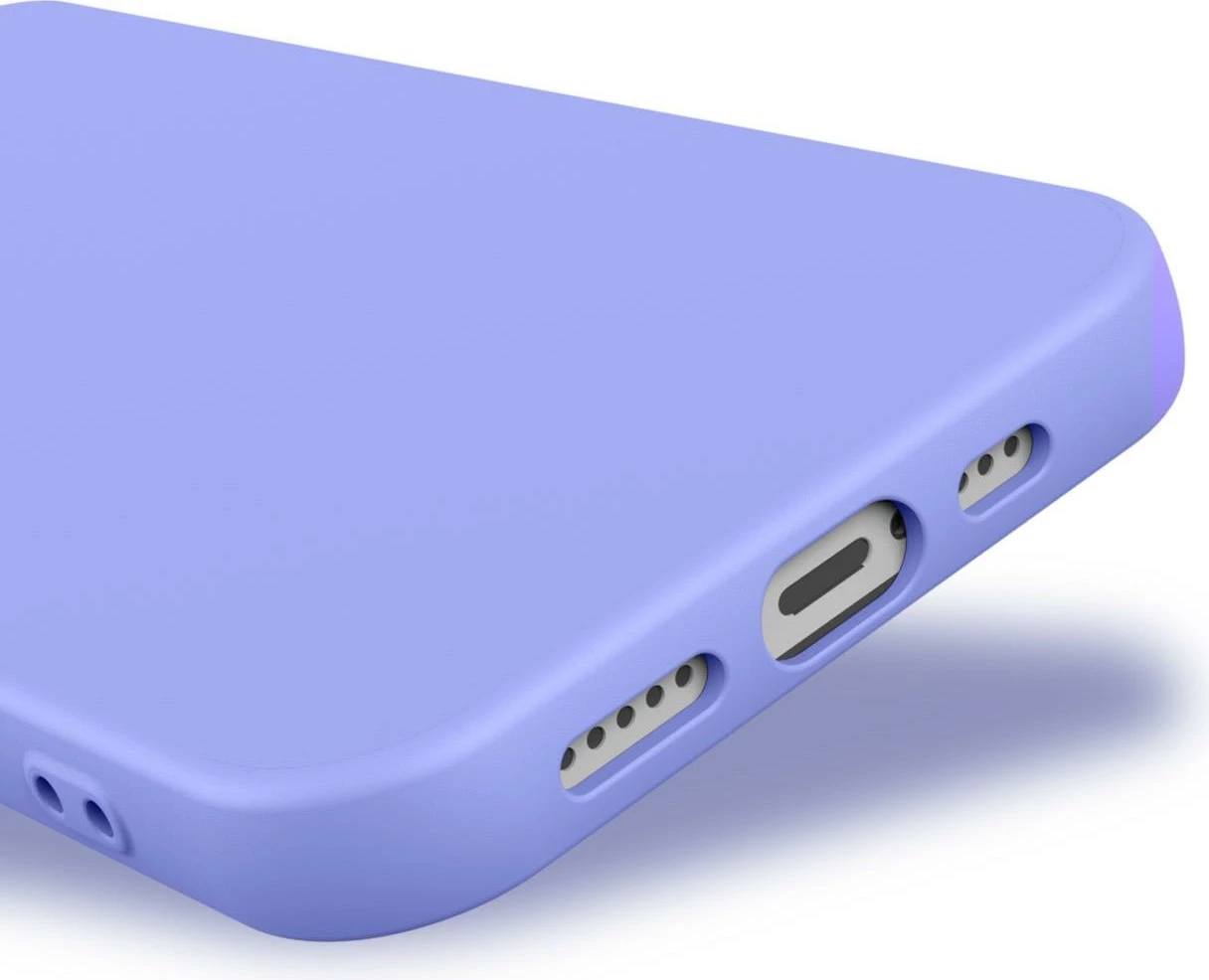Silikonska zaščita Hurtel za iPhone 14 Plus, fuchsia