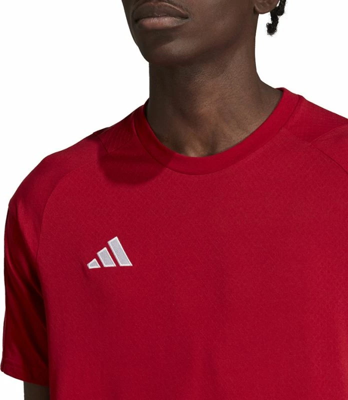 Rdeča majica adidas za moške