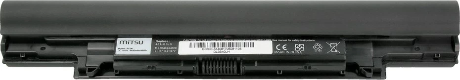 Baterija prenosnika Mitsu za Dell Latitude 3340, 4400 mAh, Li-ion, 6 celic