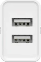 Polnilec UNITEK P1113A-EU, 2x USB-A, 12W, bel