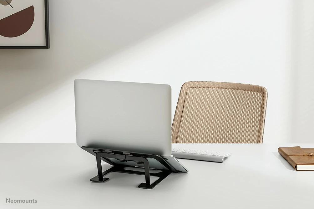 Stojalo za prenosnik Newstar Neomounts NSLS085BLACK, aluminij, 10–17", črno