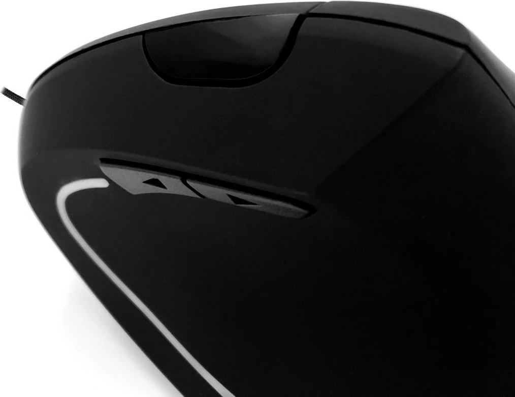 Vertikalni miš z večbarvno osvetlitvijo Media-Tech Vertic MT1122, z žico, črn
