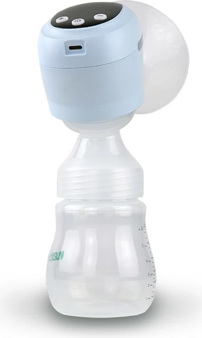 Električna prsna črpalka, Neno ANGELO, 180 ml, modra