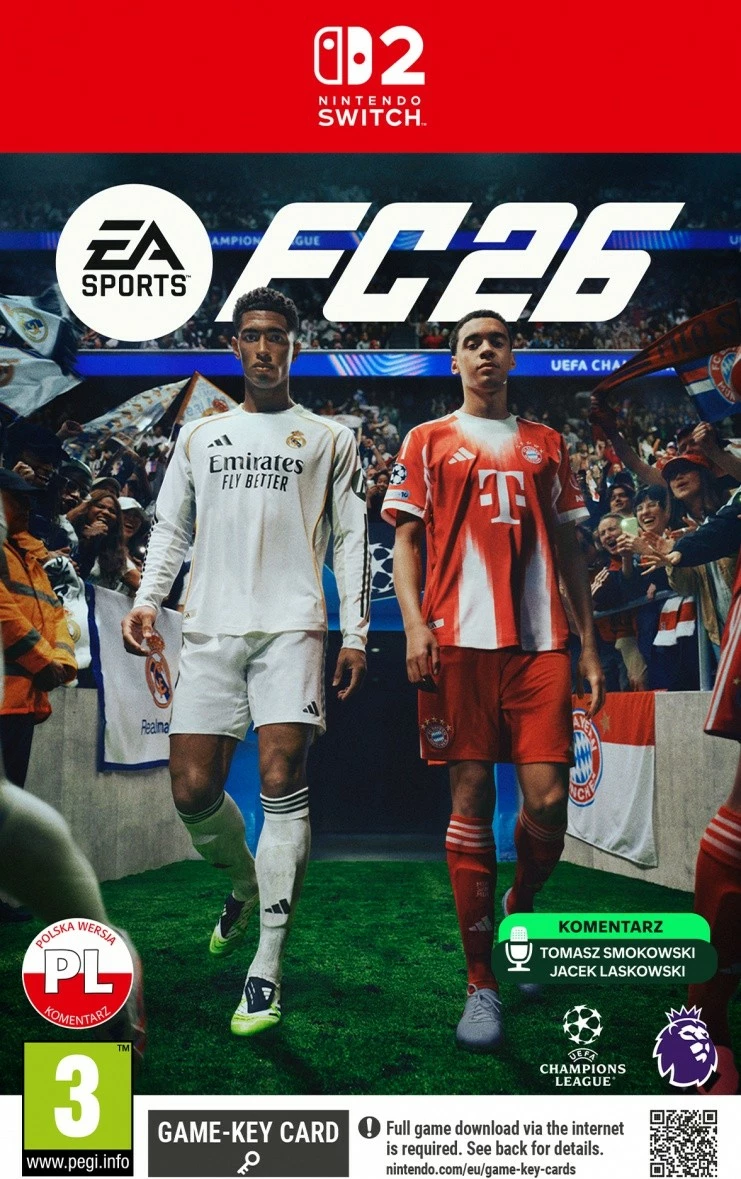 Igra EA Sports FC 26 za Nintendo Switch 2, Cenega, kartica-koda (GK), PEGI 3