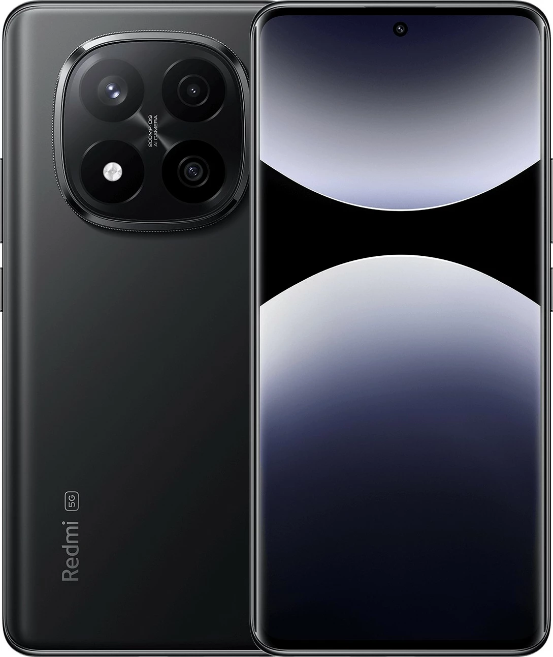 Zaslon 6,67" AMOLED, 8+256GB, 5G, črn — Pametni telefon Xiaomi Redmi Note 14 Pro