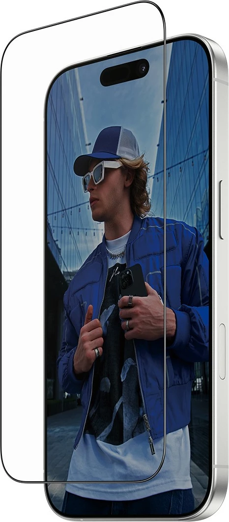 Mreža za zaščito zaslona PanzerGlass za iPhone 17 UWF, črno ohišje