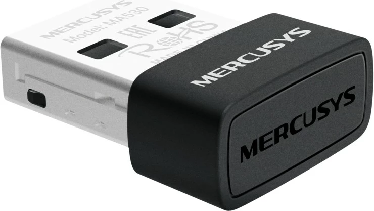 Bluetooth adapter MERCUSYS MA530, Nano USB, 5.3, črn