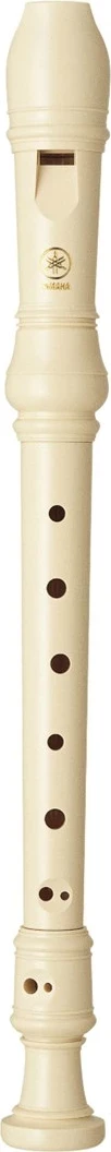 Sopraninska blokflavta Yamaha YRS-23, ABS sintetična, slonokoščena