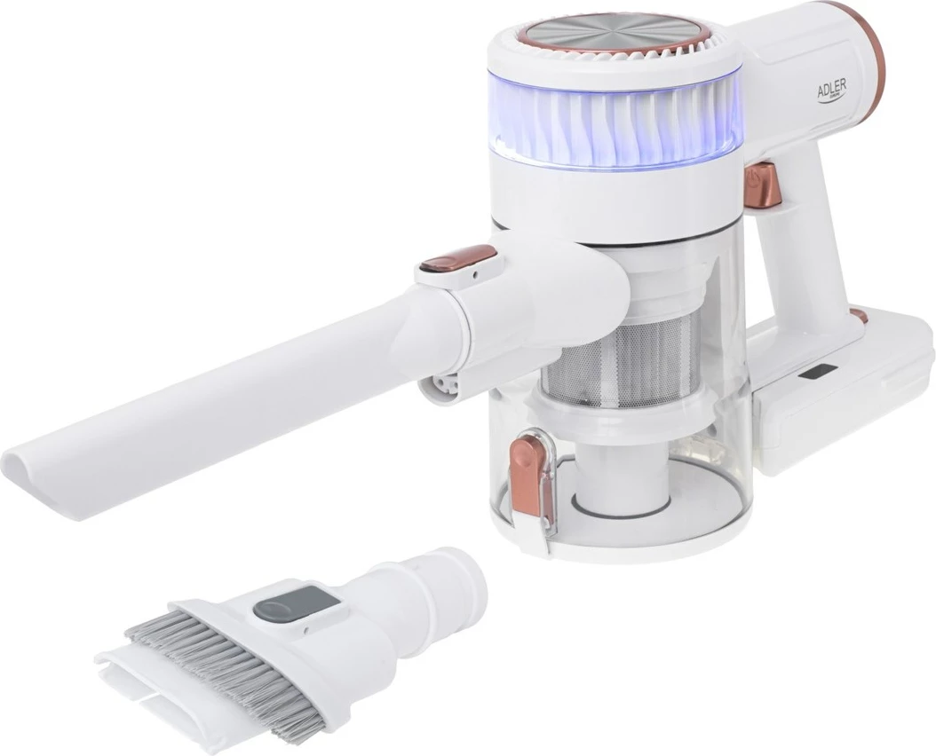 Brezžični sesalnik, 0,4 L, 2200 mAh, bel Adler AD 7079