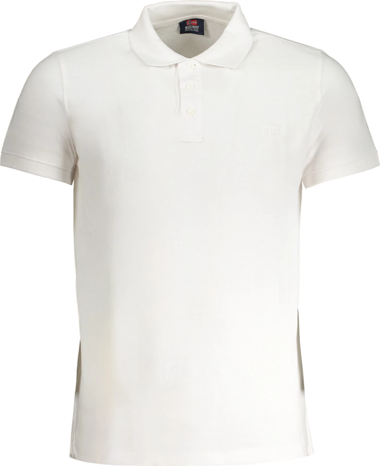 Polo majica NORWAY 1963, moški, bela