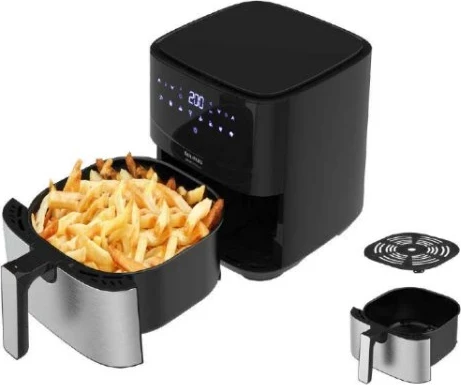 Friteza na vroč zrak Taurus AF1450XD, 5 L, črna, nerjaveče jeklo