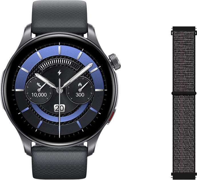 Pametna ura Zeblaze Btalk 3 GPS, 1,43" AMOLED, GPS, 300 mAh, siva