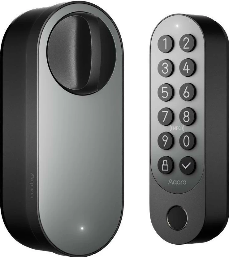 Pametna ključavnica Aqara Smart Lock U200, Bluetooth, NFC, Thread, črna