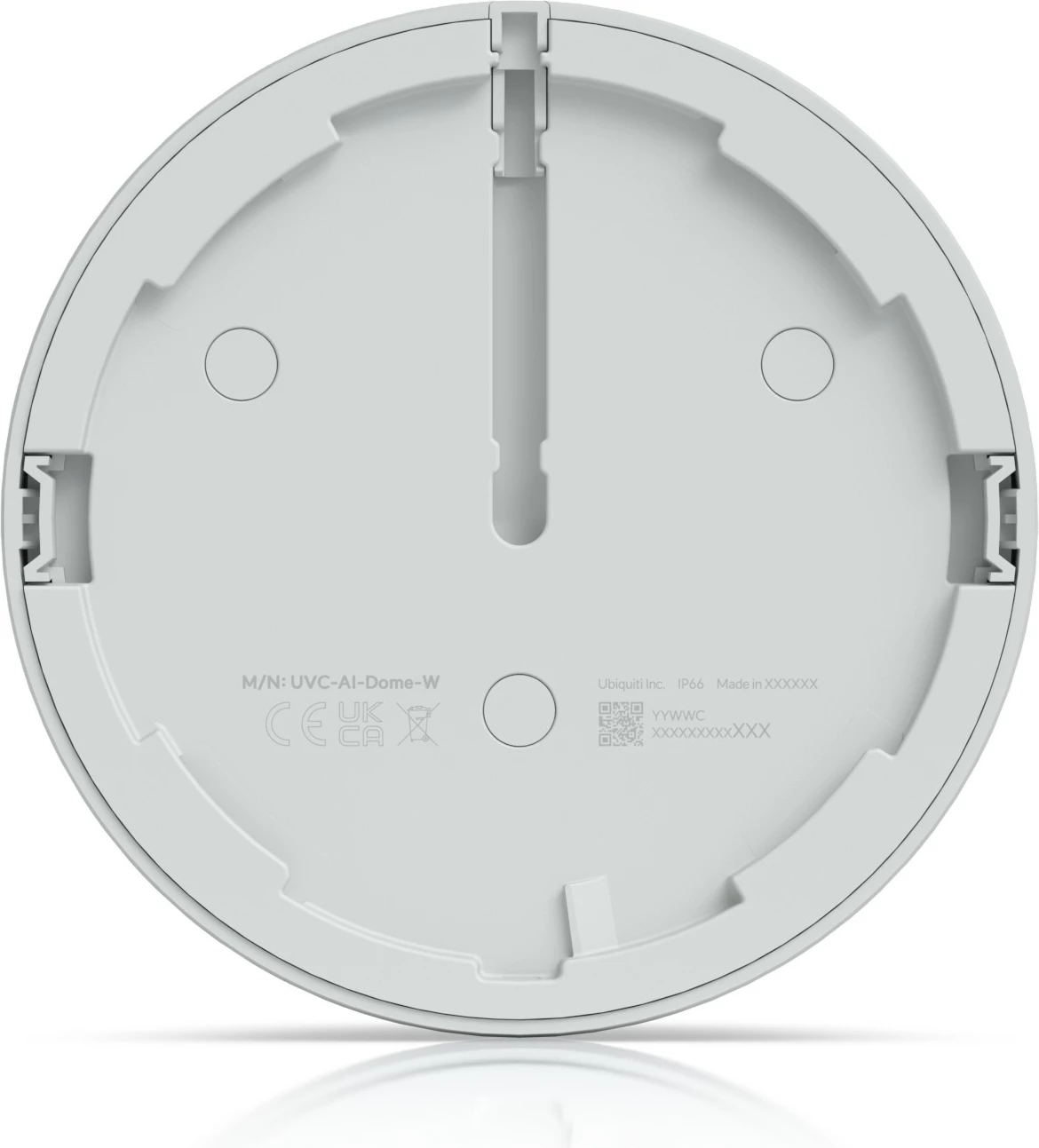 Varnostna kamera AI Dome, Ubiquiti, IP, notranja in zunanja, žična, ARM Cortex-A53, strop/steno, bela