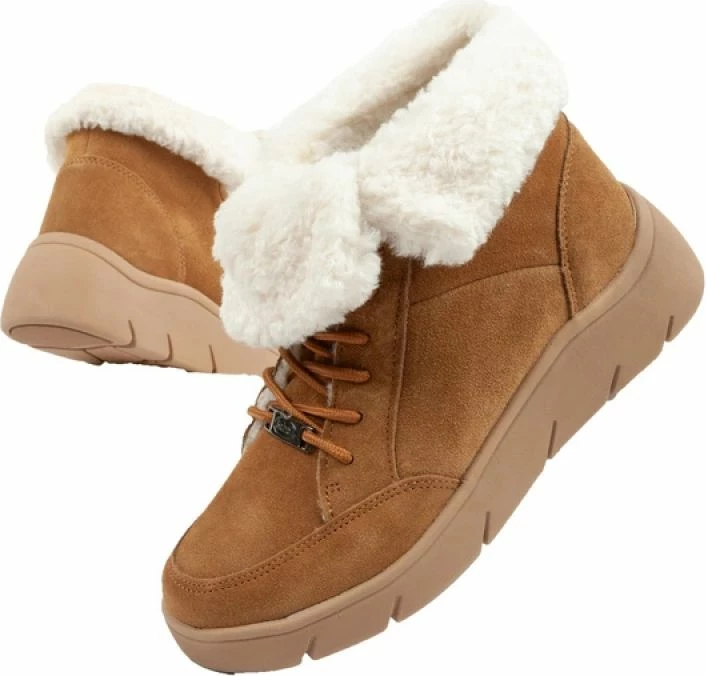 Čizme za ženske Scholl, rjave