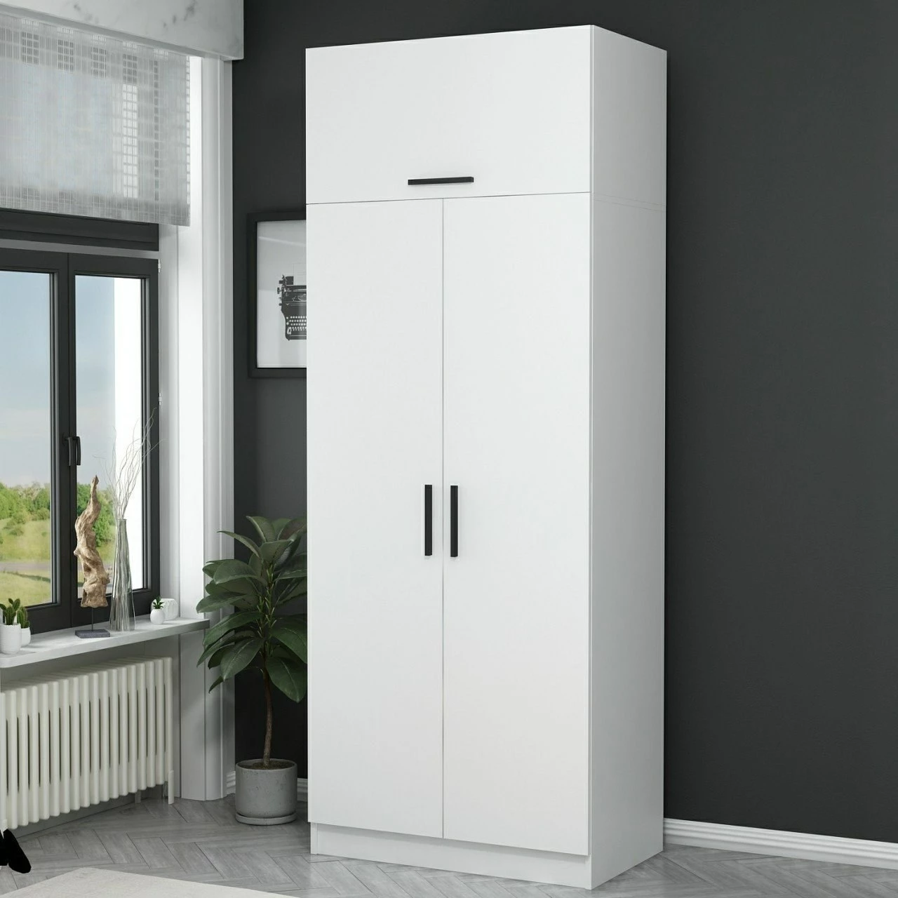 Omara Hanah Home Kale, bela, 2220