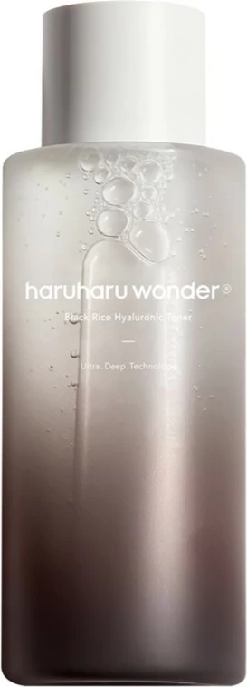 Tonik za obraz z ekstraktom črnega riža in hialuronsko kislino Haruharu Wonder, 300 ml