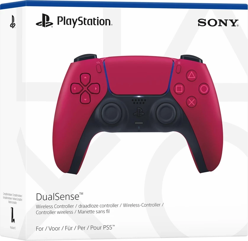 Brezžični kontroler Cosmic Red Sony DualSense za PS5