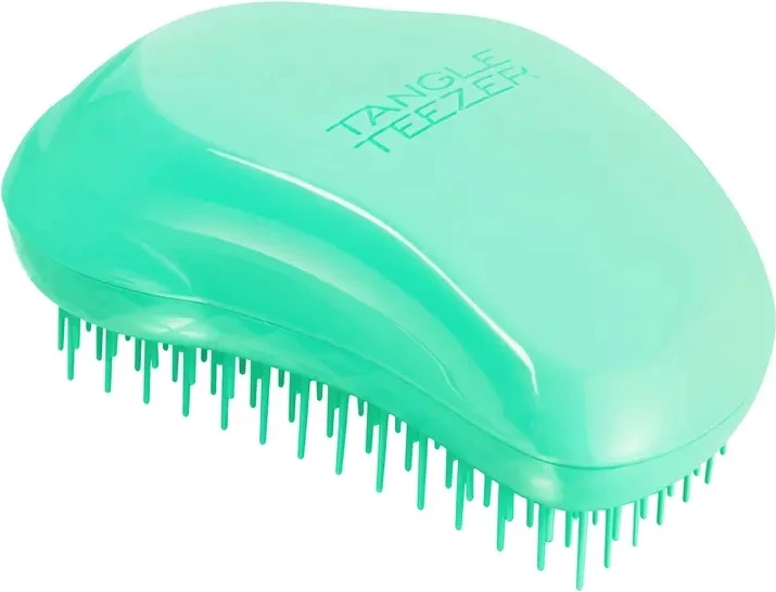 Mini krtača za lase The Original Mini Tangle Teezer, Tropicana Green, za ženske, 1 kos
