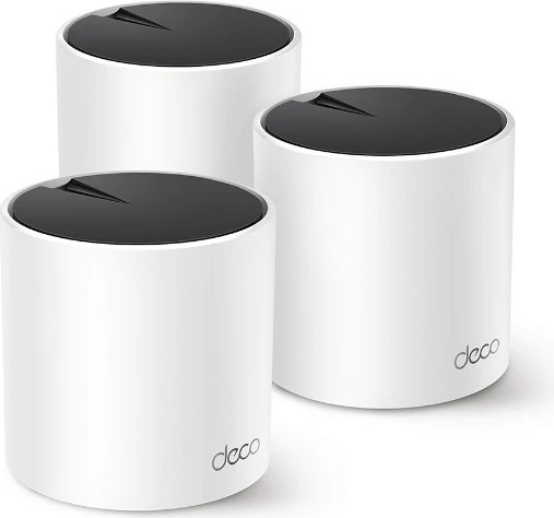 Mesh usmerjevalnik TP-Link Deco X55 AX3000, bel, Wi‑Fi 6, dvopasovni
