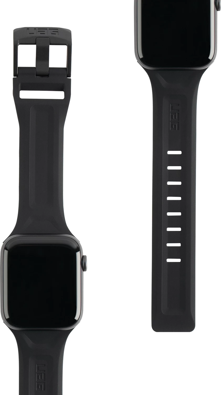 Pašček UAG Scout za Apple Watch 1/2/3 (42 mm), 4/5/6 (44 mm), črn