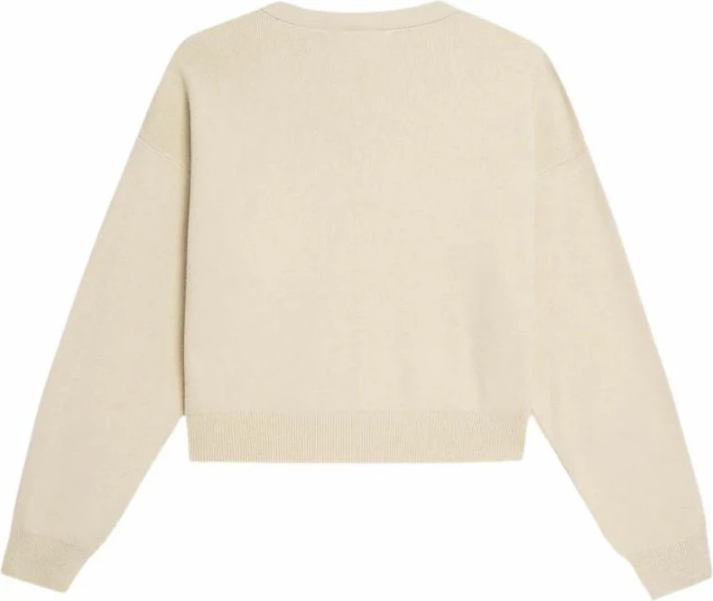 Brezkapuzen pulover za ženske Outhorn, bel