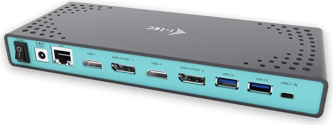 Univerzalna postaja za priklop i-tec USB-C 5K, črna