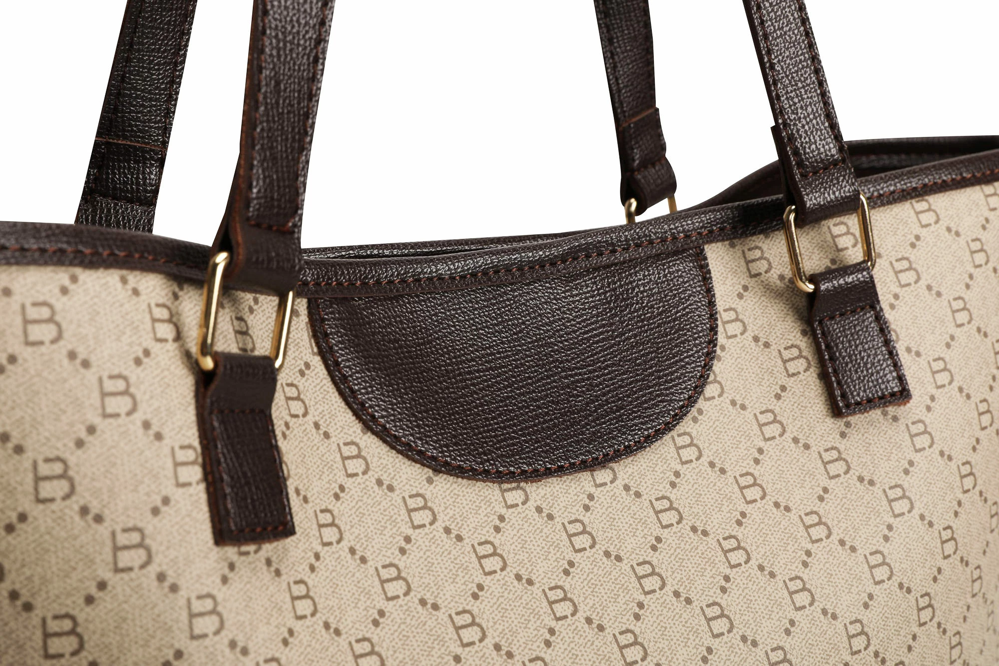 Tote torba krem in rjava Lucky Bees, 355 v2