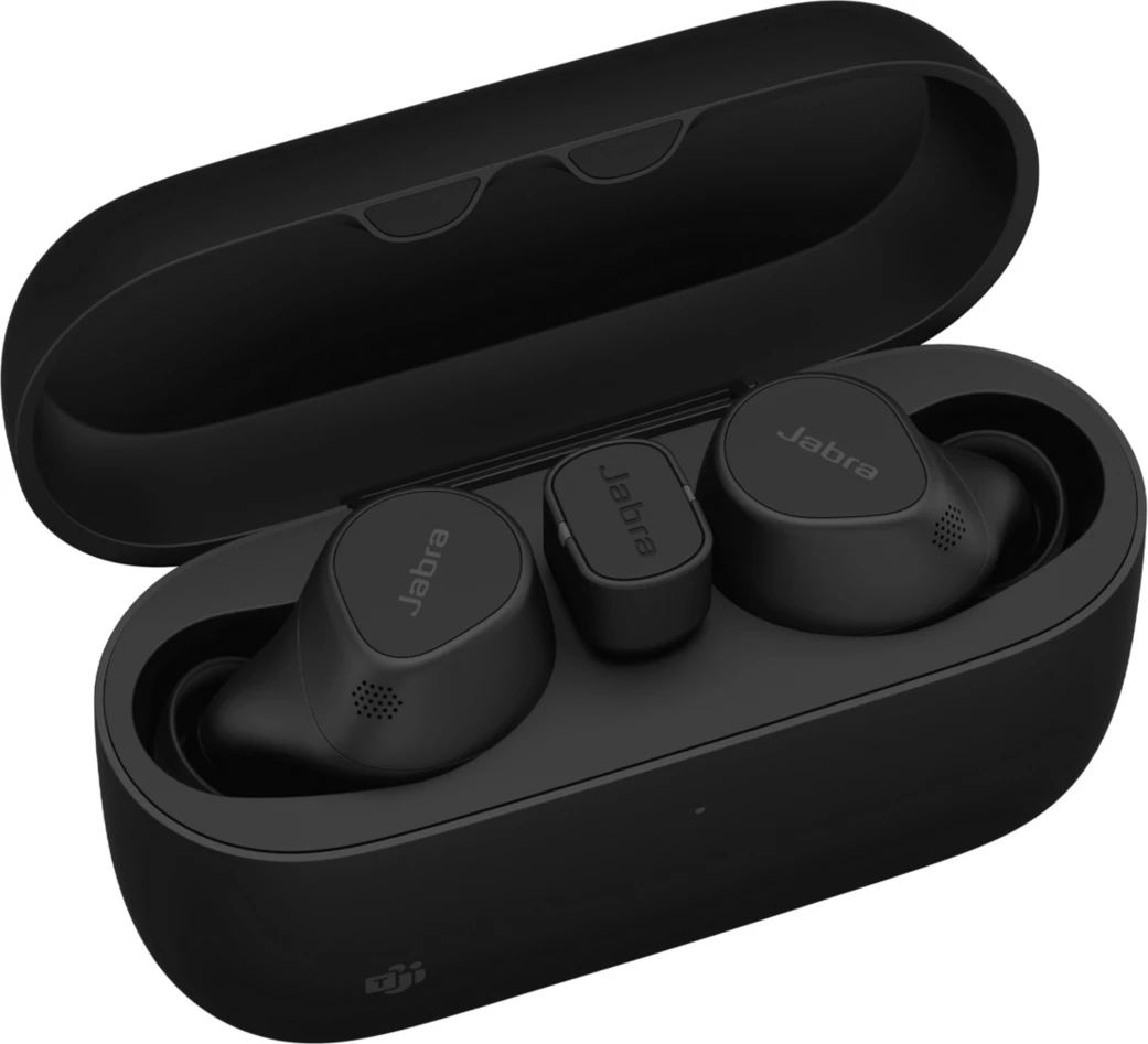 Brezžične in-ear (true wireless) slušalke Jabra EV2BUD3 (20797-999-899) s polnilnim etuijem, črne