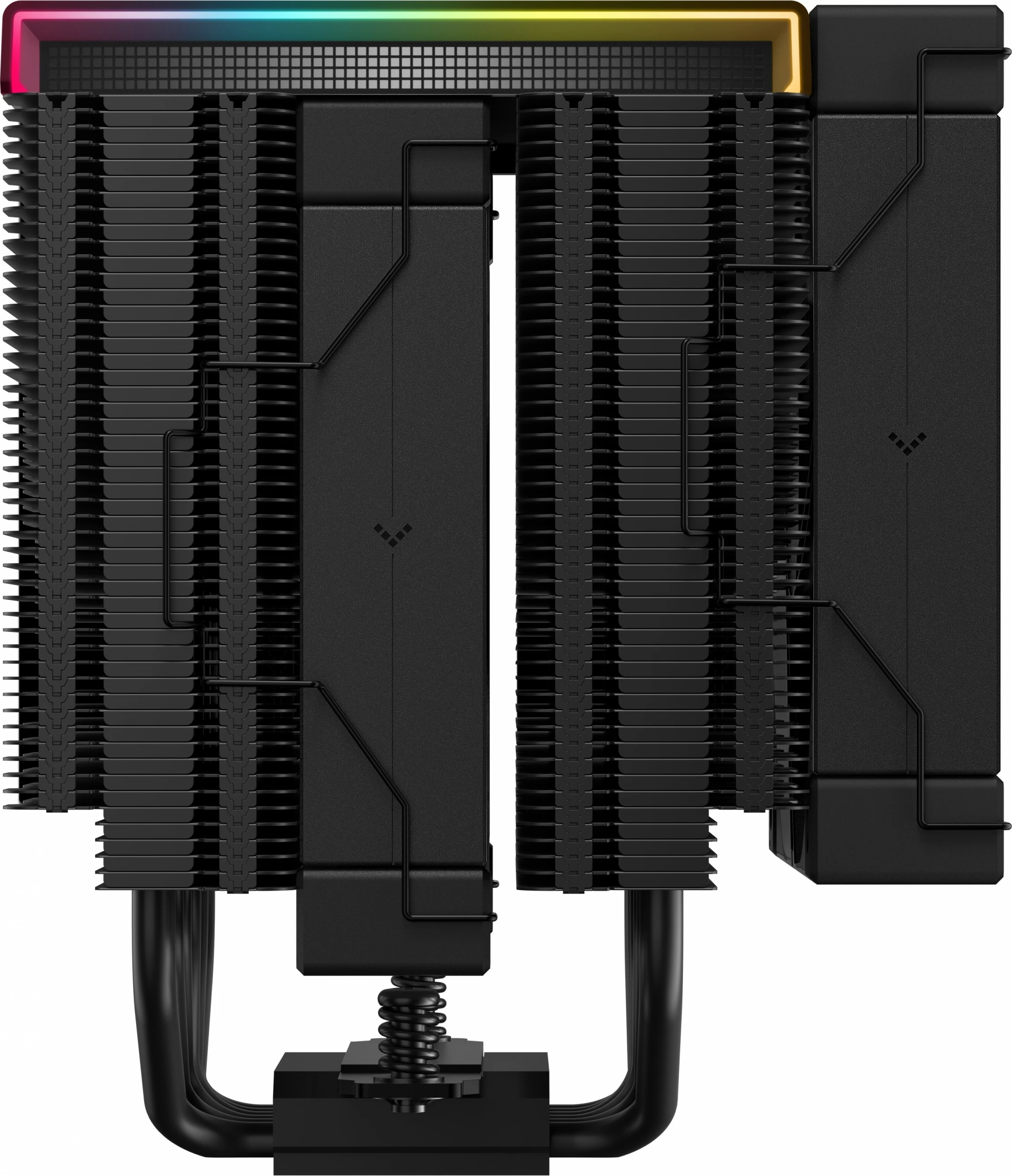 Procesorski hlajenje Deepcool AK620 DIGITAL PRO, 2 ventilatorja, LED, črn