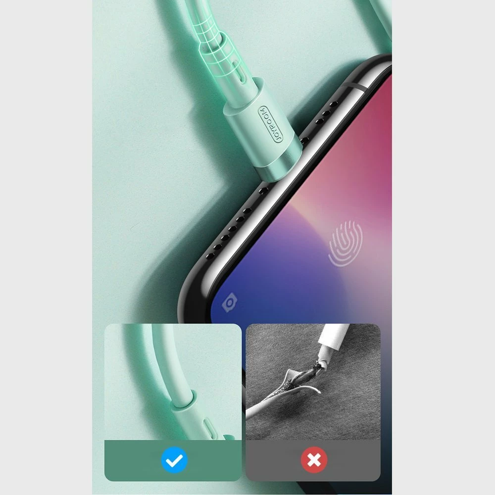 Kabel USB-A na Lightning, 1,2 m, bel, Joyroom S-1224N2