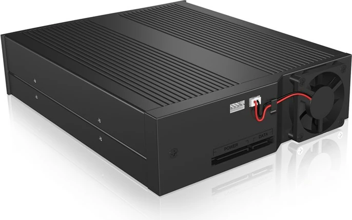 Zaloga za HDD/SSD 3,5" v 5,25" mesta ICY BOX IB-170SK-B, SATA, črna