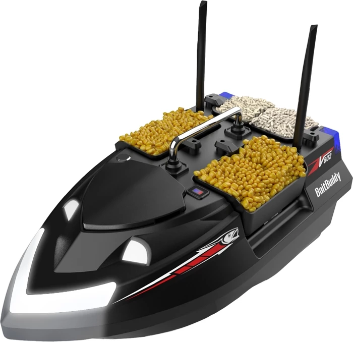 Vabni čoln Flytec V802, 3 kg, baterija 12.000 mAh, doseg 500 m, črn