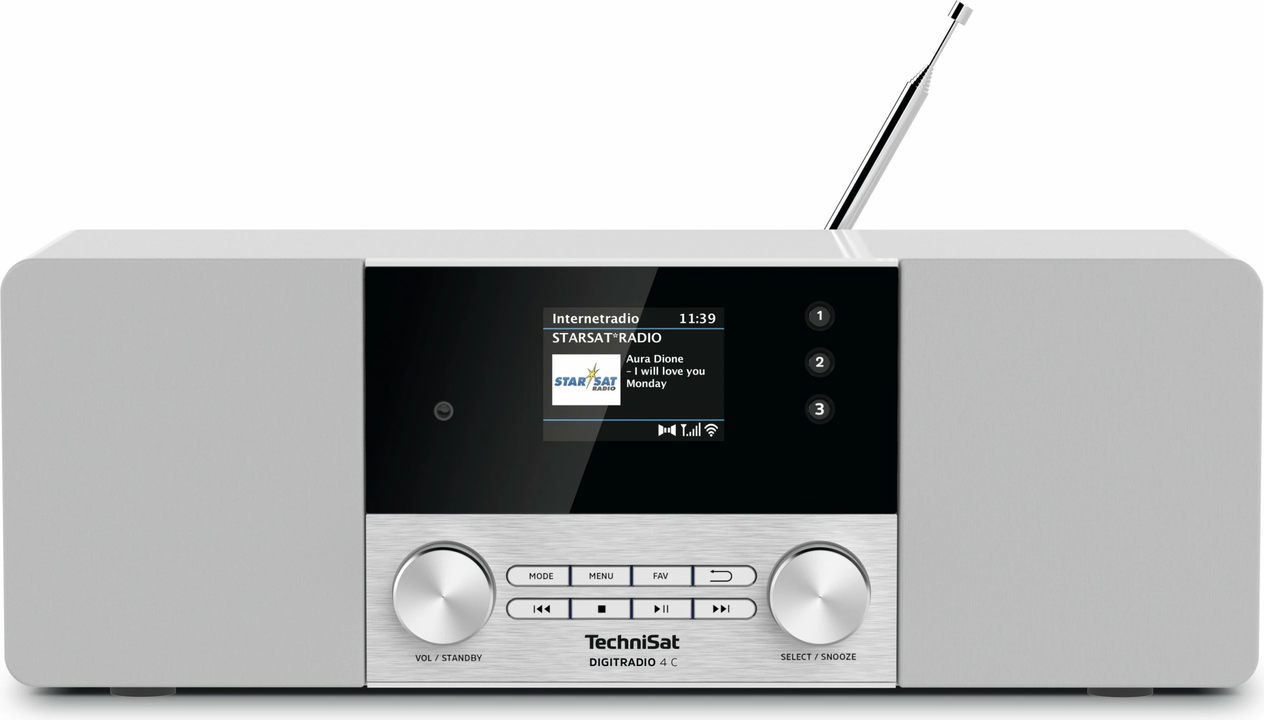 Digitalni radio TechniSat DigitRadio 4 C, bel