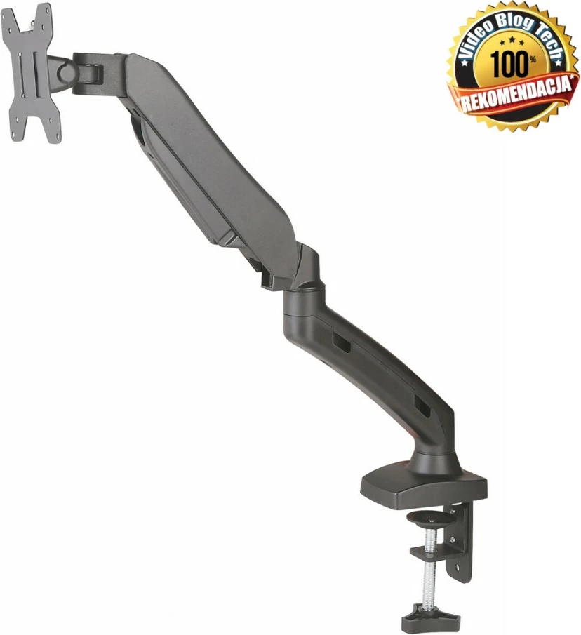 Namizno stojalo za monitor, ART RAMART L-11GD, za 13–27 palcev, črno