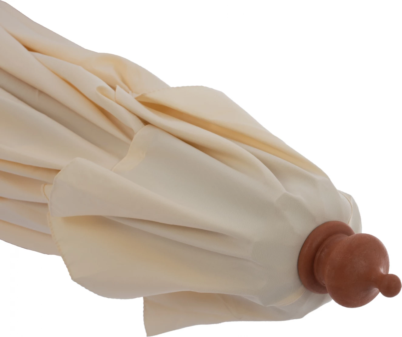 Profesionalna senčnik Wagner makrame resice bež z lesenim ogrodjem 3x3x2.50m FH5778.01