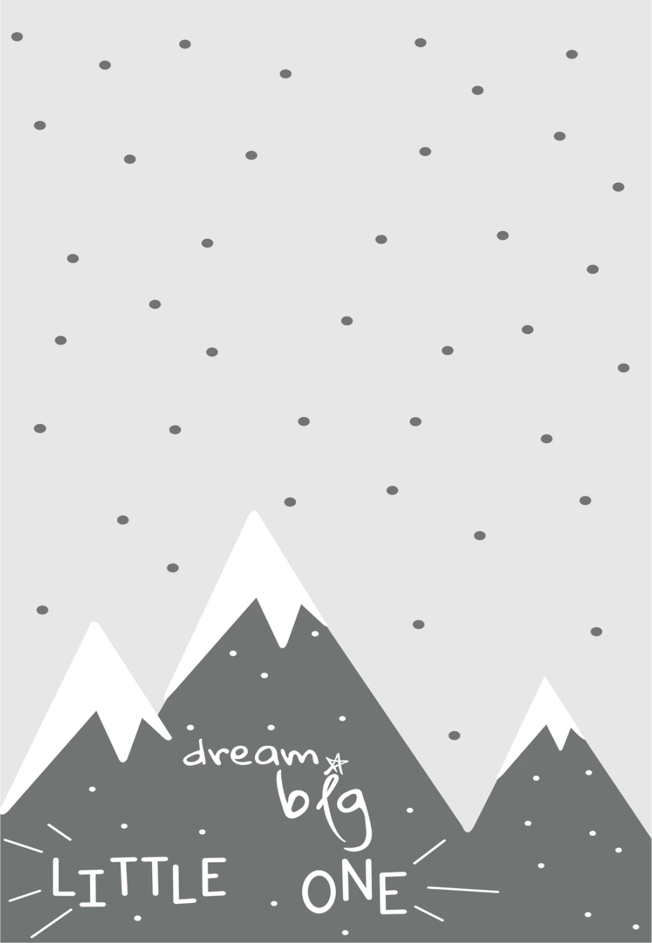 Preproga FH7679.11 120Χ180cm, siva-bež, z motivom gore, s cofki