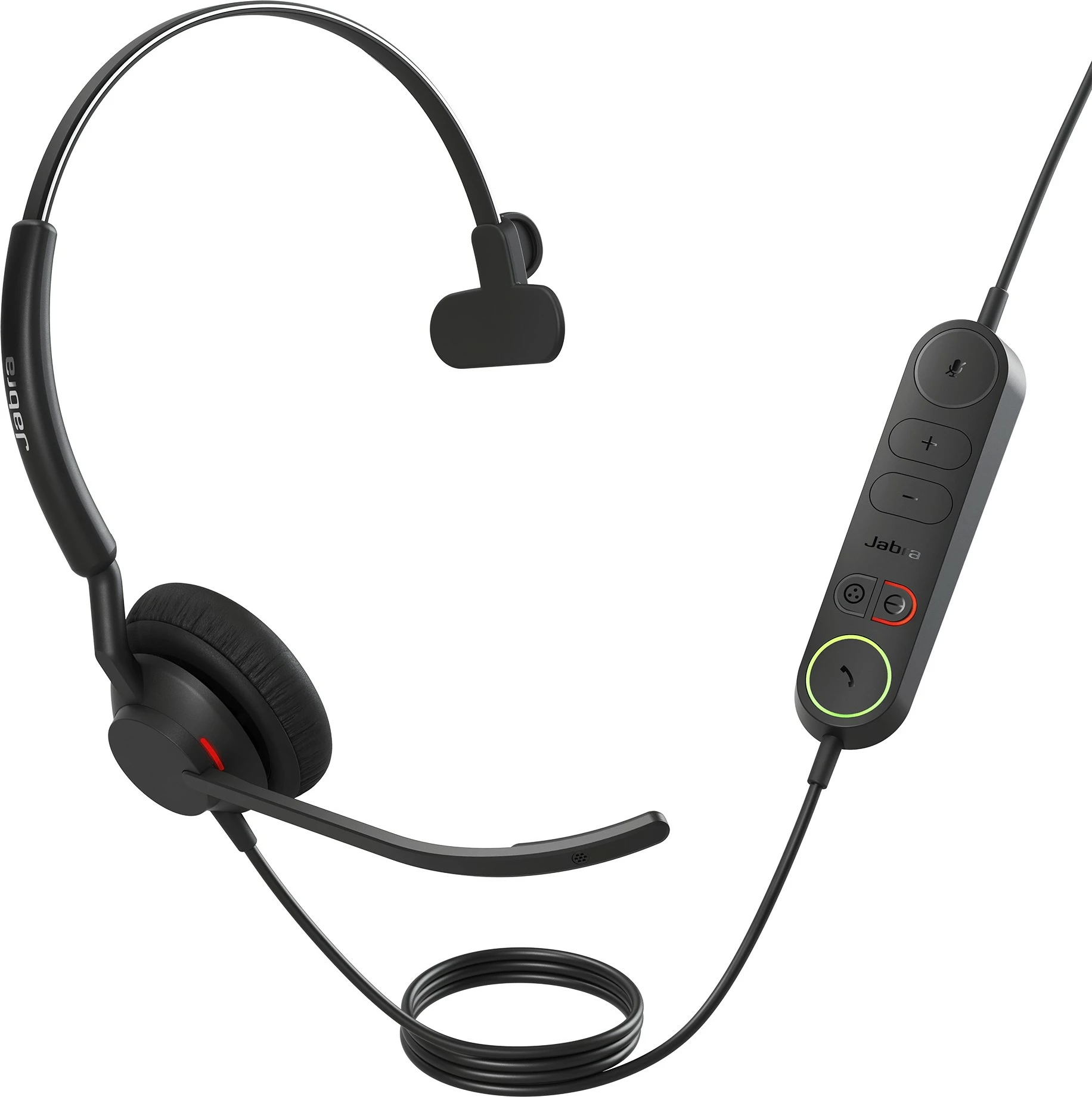 Žične slušalke Jabra Engage 40, USB-C UC Mono, pisarna/klicni center, 50 - 20000 Hz, 45 g, črne