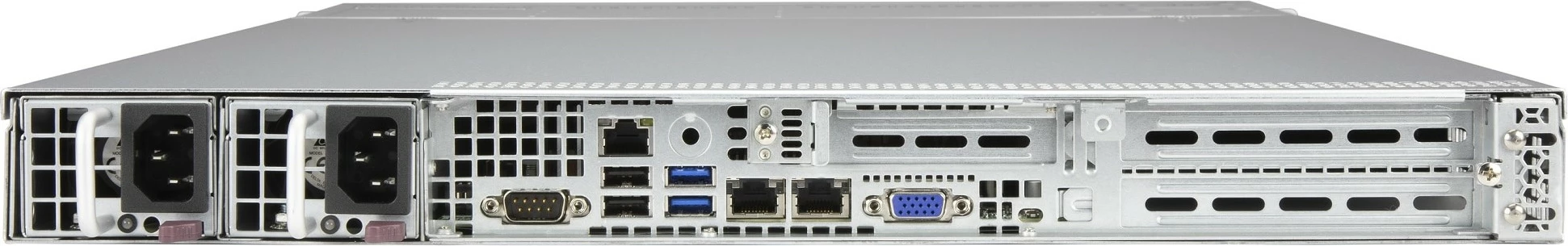 Serversko ohišje Supermicro CSE-815TQC4-R504WB3, 1U rack, 4x3.5", 600 W, črno