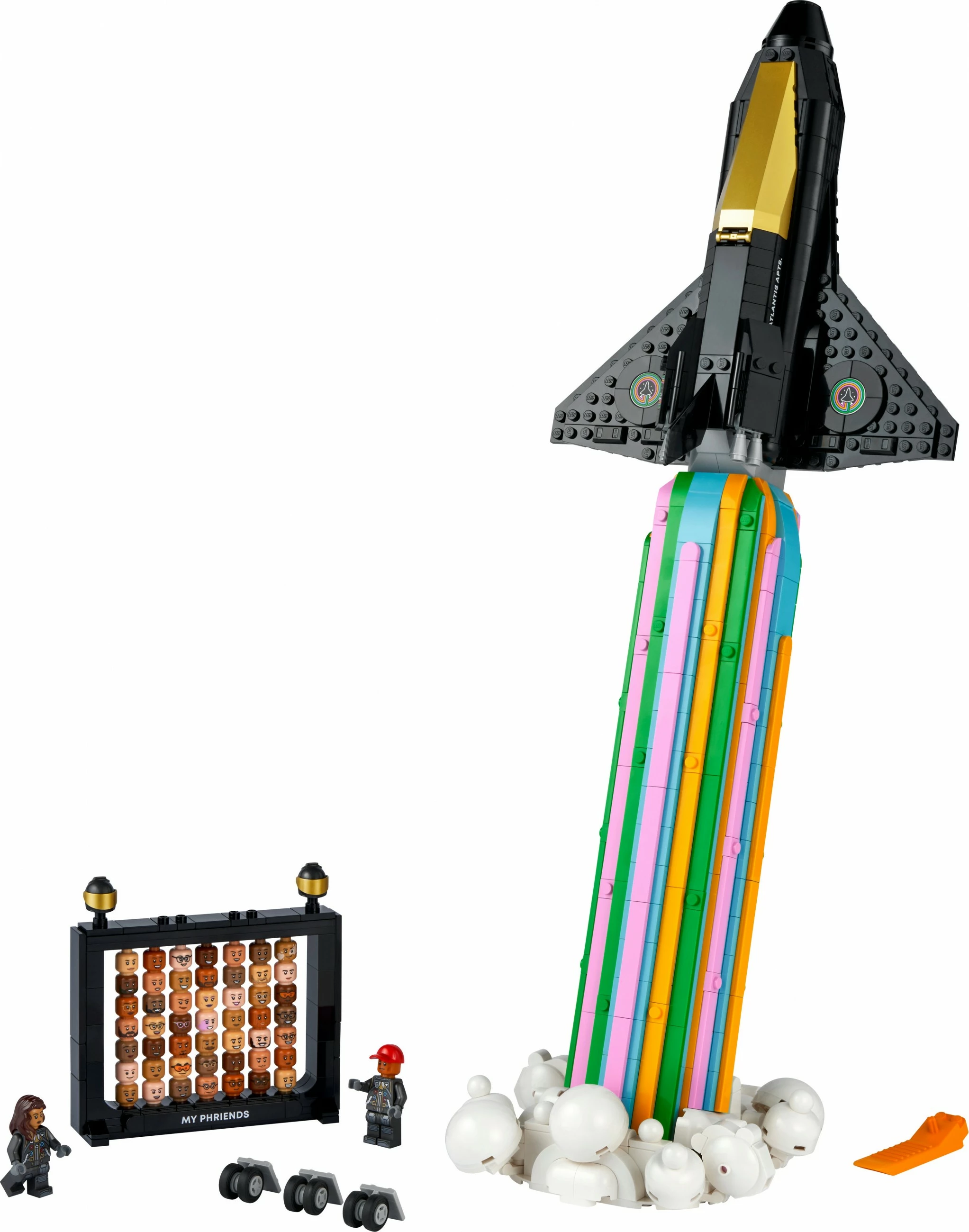Set gradnje 'Over the Moon' Pharrell Williams, LEGO Icons 10391, 966 kosov, večbarven