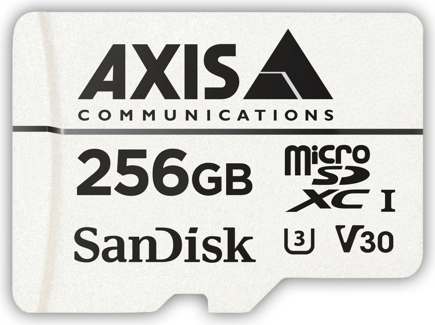 Kartica MicroSDXC 256 GB Axis 02021-001, UHS, 100 MB/s, 50 MB/s, bela
