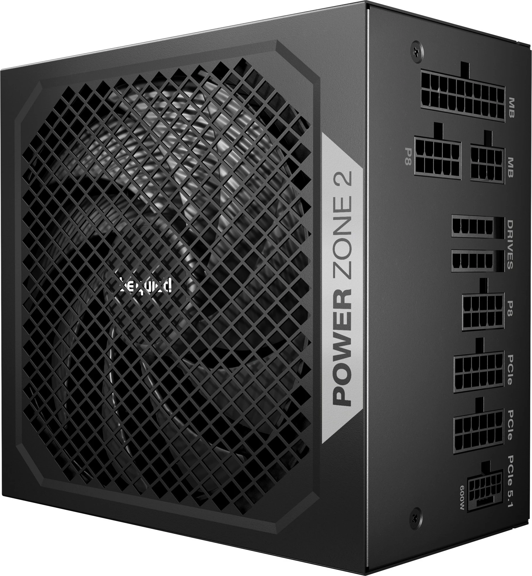 Zmogljiv napajalnik Power Zone 2 850W, 80 PLUS Platinum - Be Quiet!