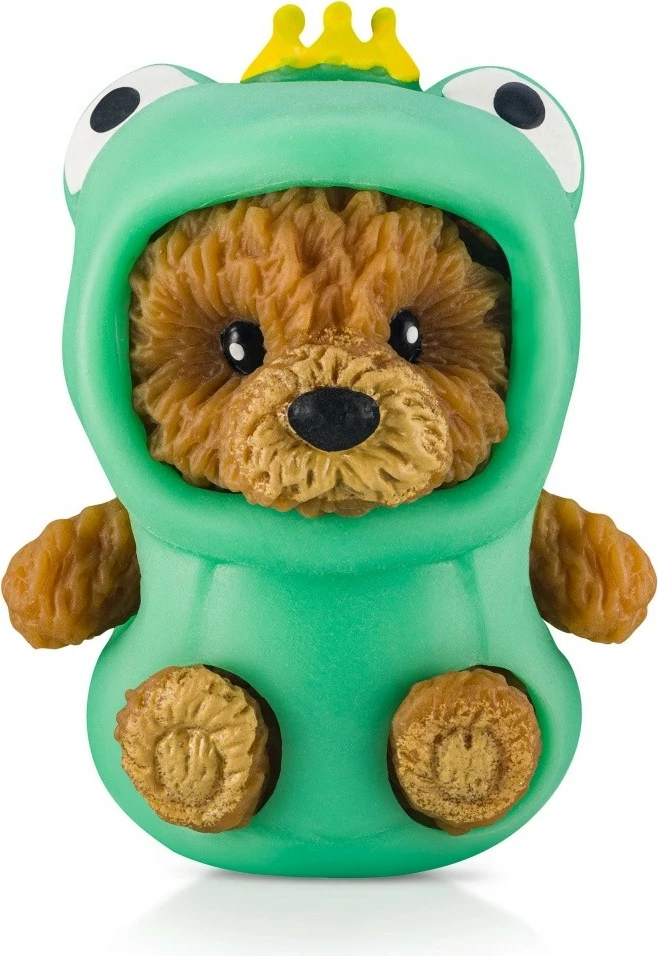 Akcijska figura iz zbirke Strojnisie Fairy Tale Bears Epee, 1 medvedek, 1 kostum, Žabji kralj