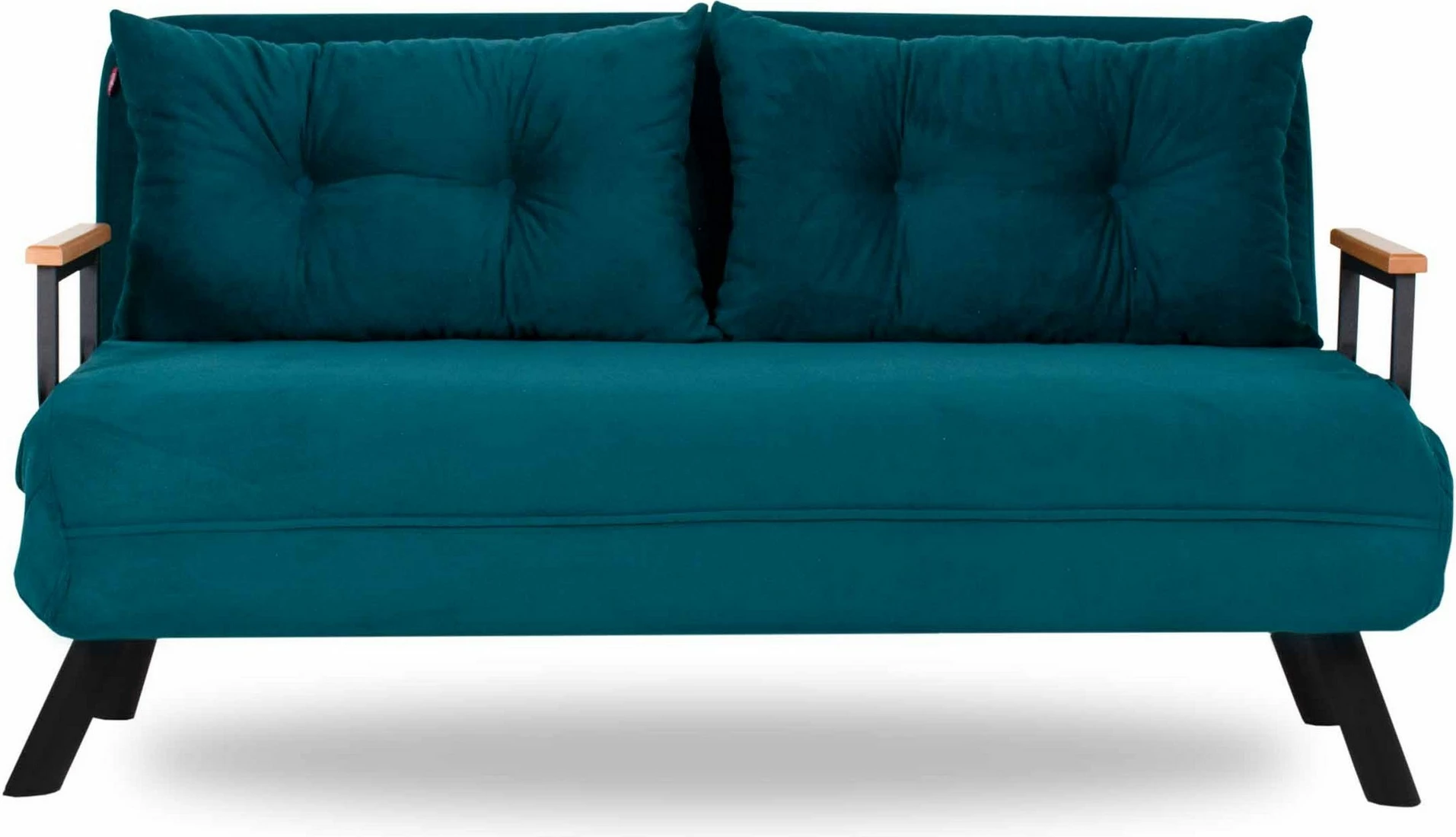 Raztegljiv dvosed Sando, petrolno zelen