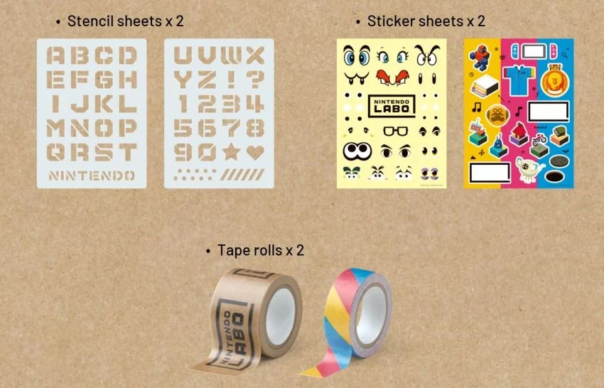 Set za personalizacijo Nintendo LABO