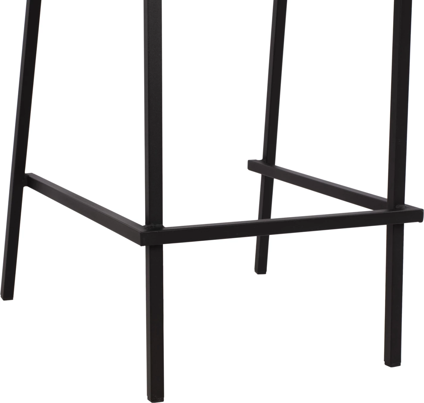 Barski stol Olympias kovinski FH5528.01 črne barve 47x58x111 cm