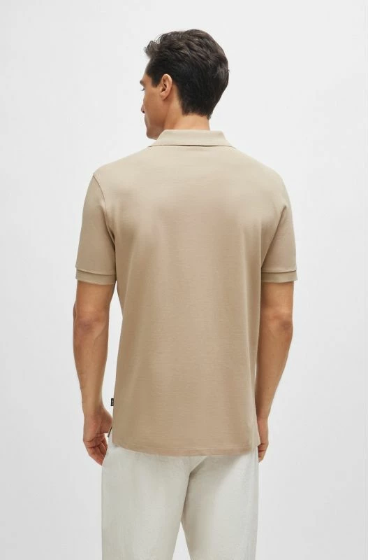 Polo majica za moške, Boss, bež