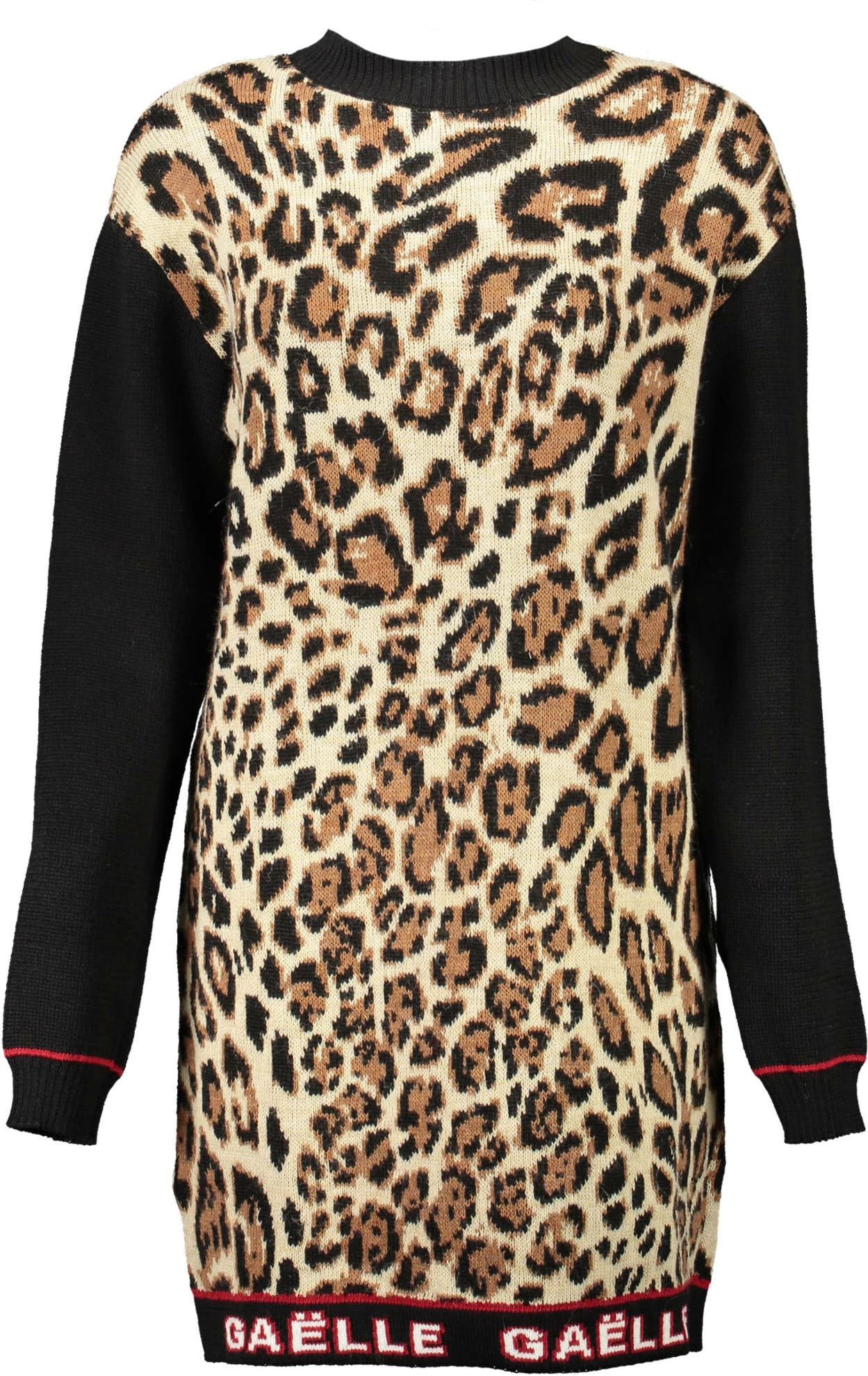 Kratka ženska obleka GAELLE PARIS, bež